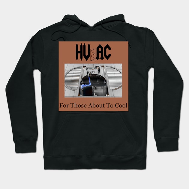 HV / AC For Those About to Cool | Album Cover Hoodie by G33kCouture